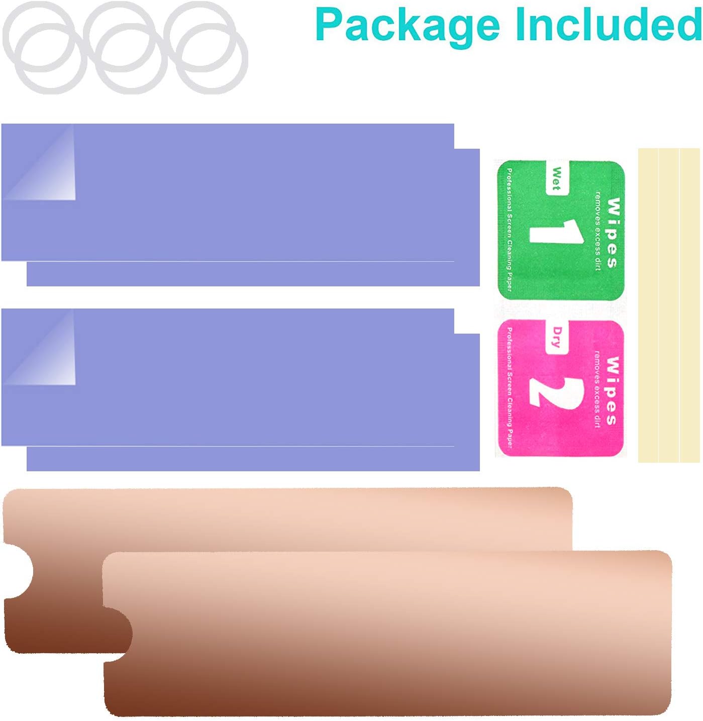 Laptop NVMe M.2 Heatsink with Nano Thermal Pads,Heat Sink Copper for 2280 M2 SSD Laptop (2pcs)