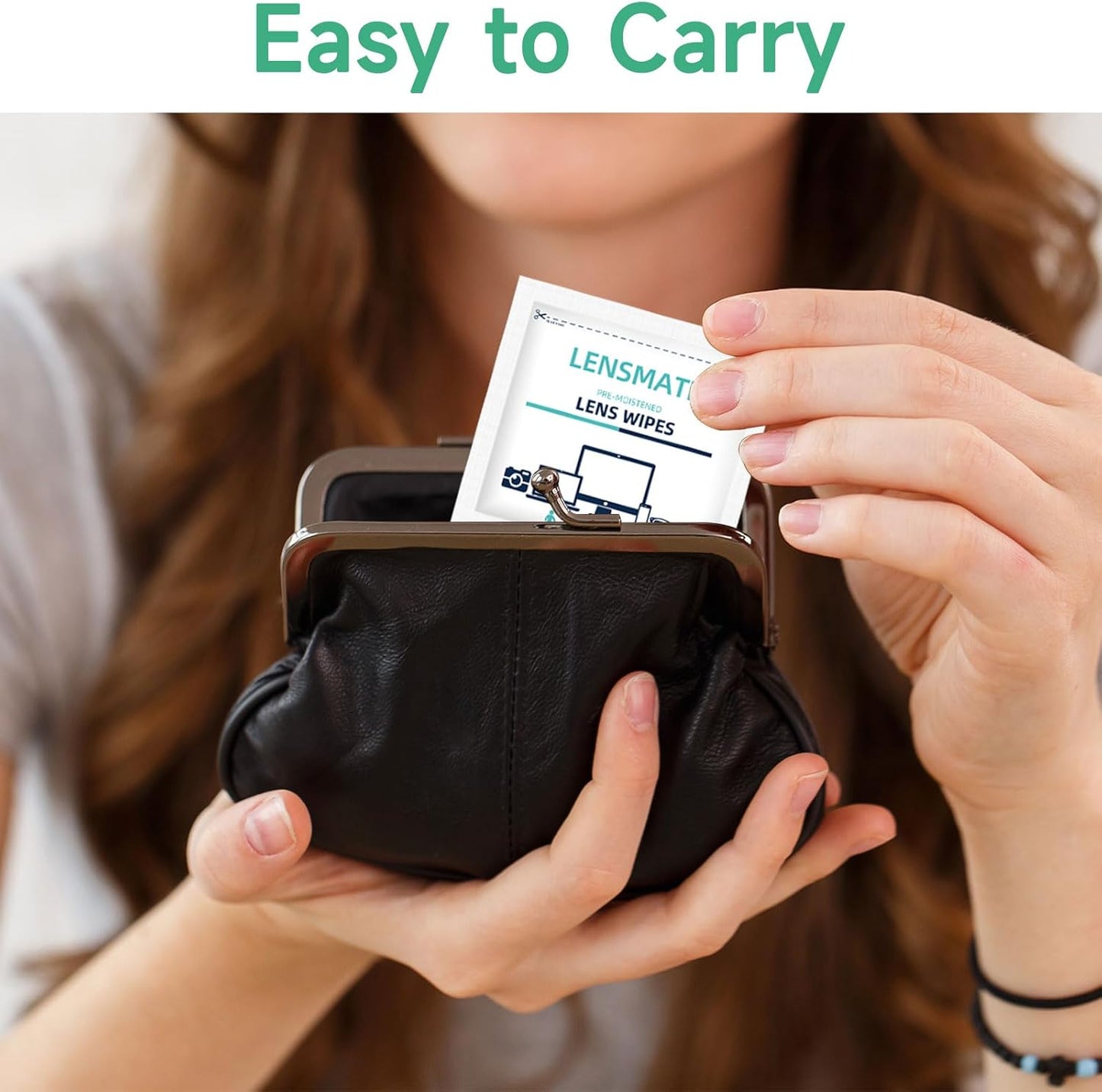 Lensmate 120 Count Lens Wipes for Eyeglasses, Pre-Moistened & Individually Wrapped Eyeglass Wipes, Lens Cleaning Wipes for Eyeglasses, Sunglasses, Goggles and Camera Lens