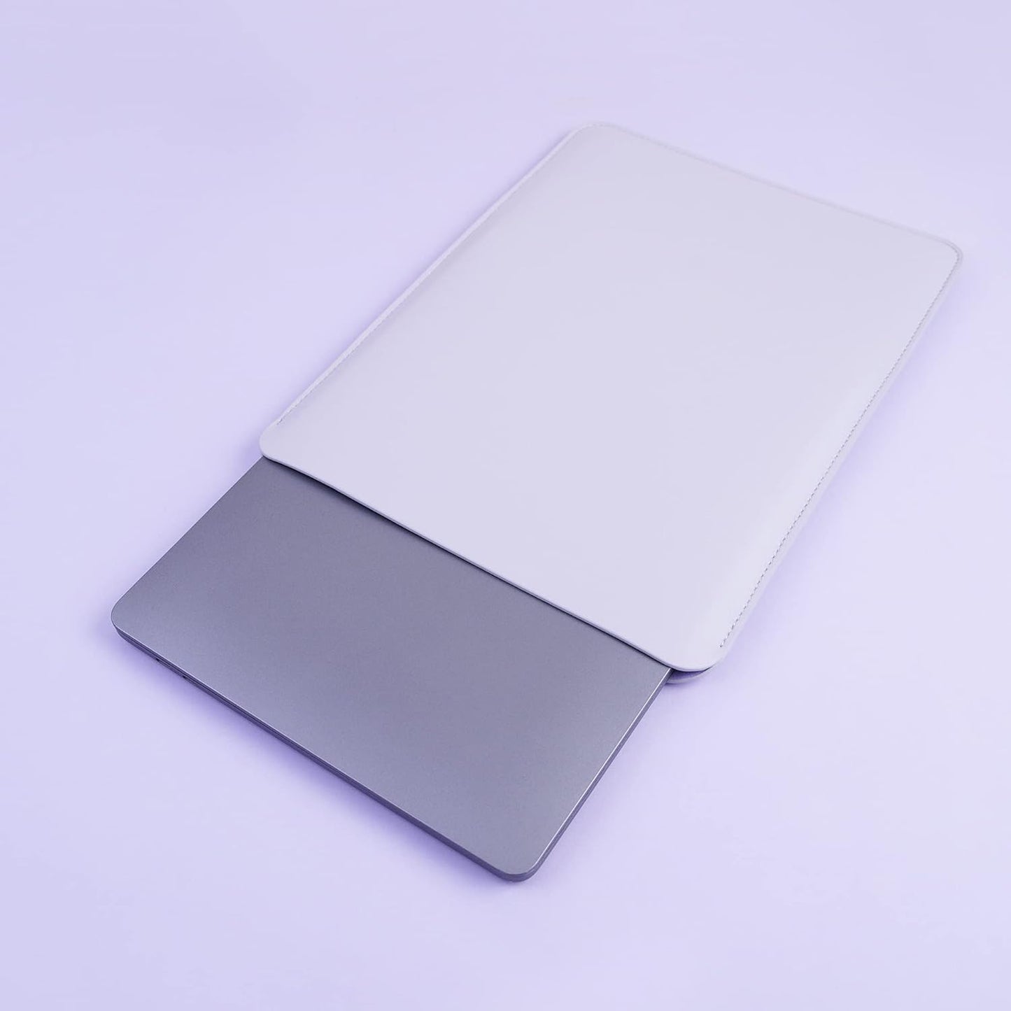 Laptop Sleeve 15 Inch Compatible with MacBook Pro 16 A2991 M3 A2780 A2485 A2141 MacBook Pro Retina 15 Color Light Purple