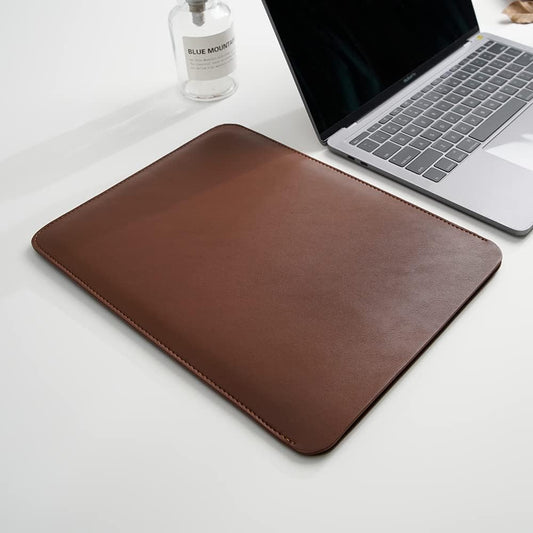 Laptop Sleeve 15.3 Inch Compatible with 2024 New 15 MacBook Air A3114 A2941 Color Dark Brown
