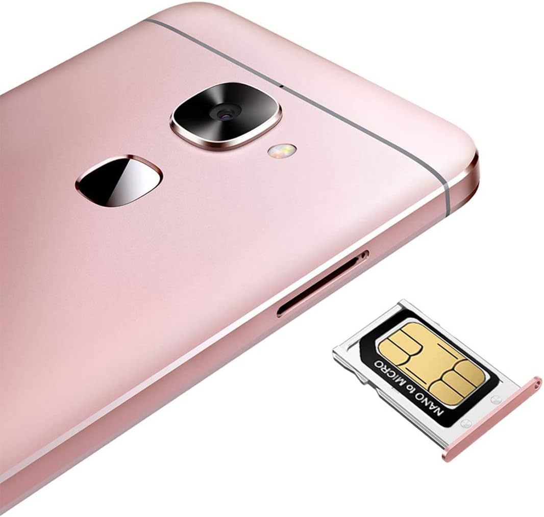 10 Pack SIM Card Adapter Kit, 4 in 1 Nano Micro Standard Converter Kit with Steel SIM Tray Eject Pin 1, Black