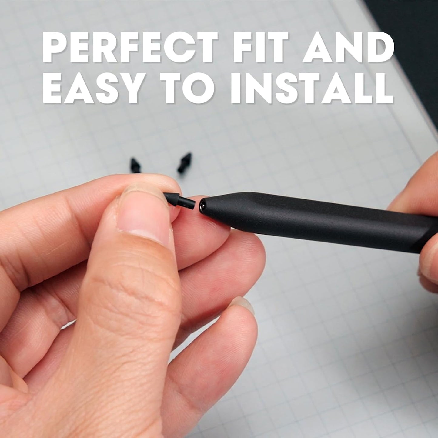 12 Pcs Marker Pen Tips for Remarkable Paper Pro nips, Durable Stylus Pen Replacement Nibs with Removal Tool, Marker Pro Nibs for Precise Writing & Sketching