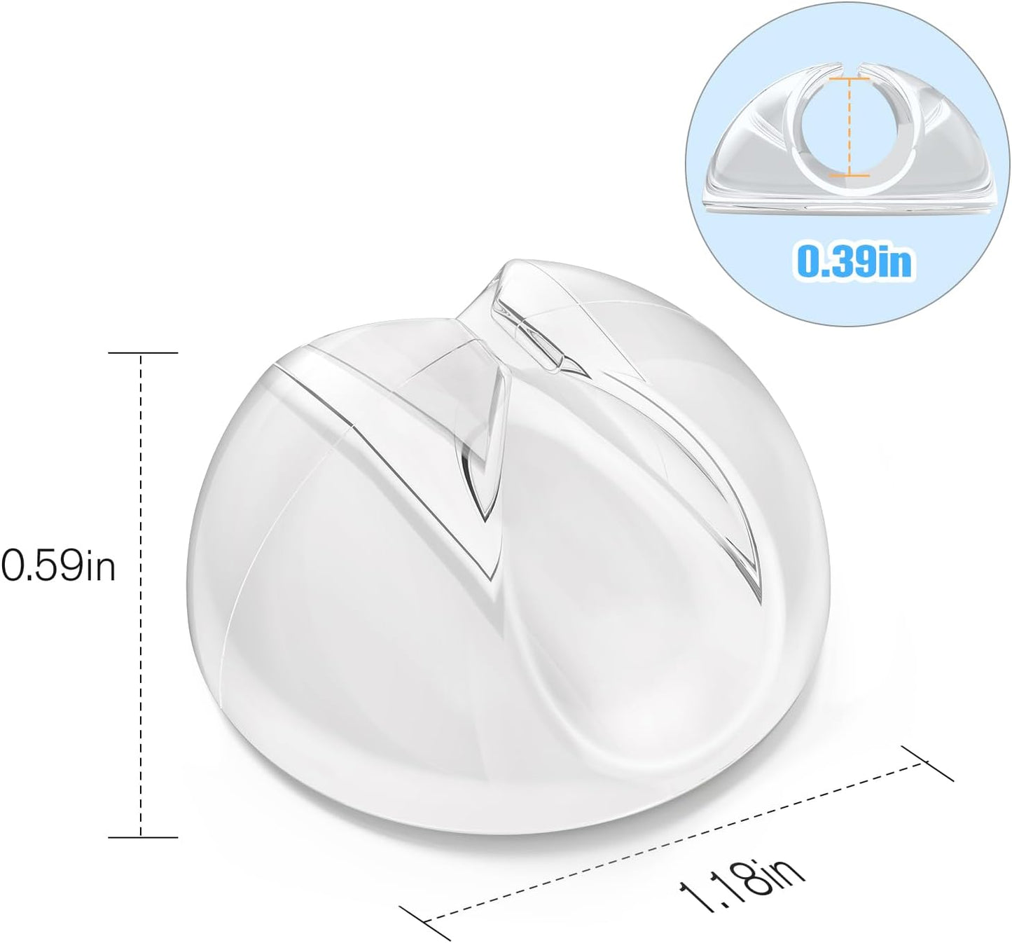 12 Pack Cable Clips, Znben Clear Cord Organizer Holder Adhesive Cord Management Charger Wire Holder Clips for Desk, Home, Office, Car, Cubicle, Nightstand