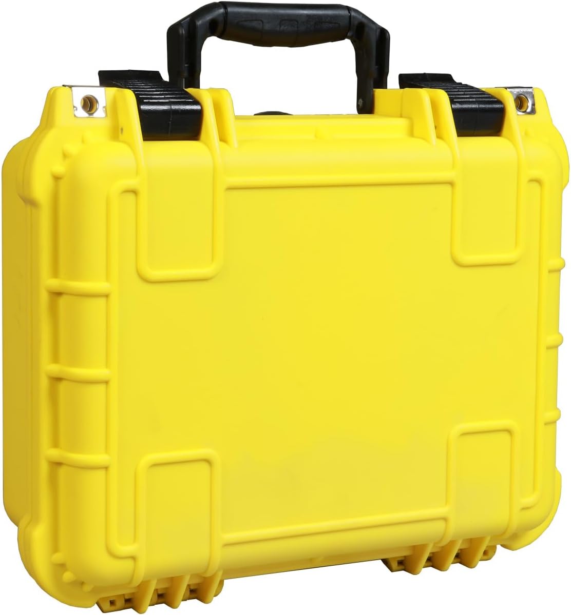 14x 11.5x 6.5 Inch Hard Case, Portable Weather Waterproof Protective Camera Case with Customizable Foam, Fit Use of Drones, Camera, Equipments, Yellow