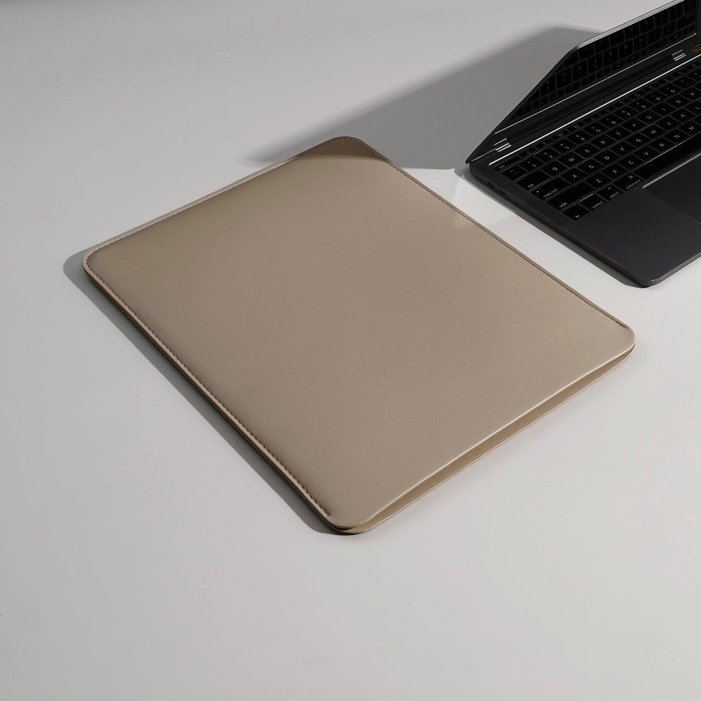 Laptop Sleeve 14 Inch Compatible with New 14 inch MacBook Pro A2992/2918 M3 A2442, A2779, Surface Laptop 13.5 5th Gen Color Khaki