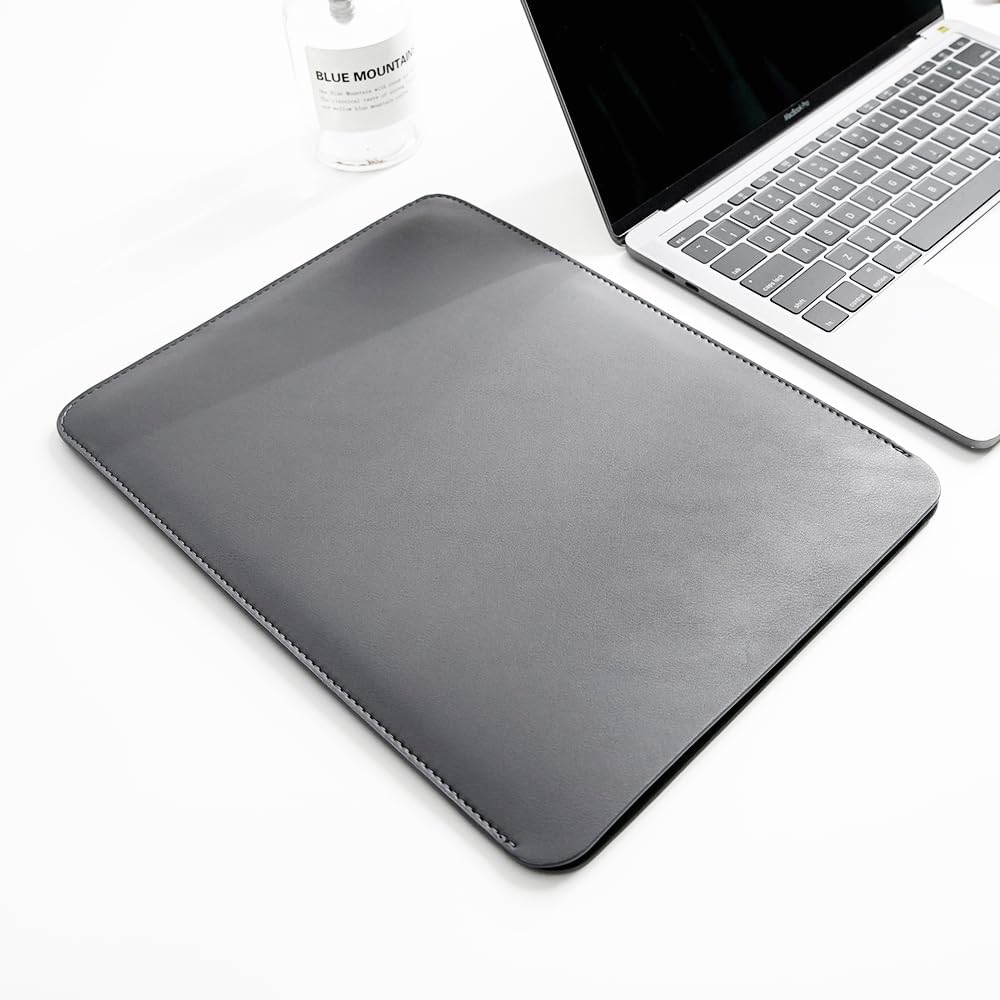 Laptop Sleeve 13 Inch Compatible with 2024 MacBook Air 13 M3 M2 M1, New MacBook Pro 13 M2 M1 Color Dark Grey