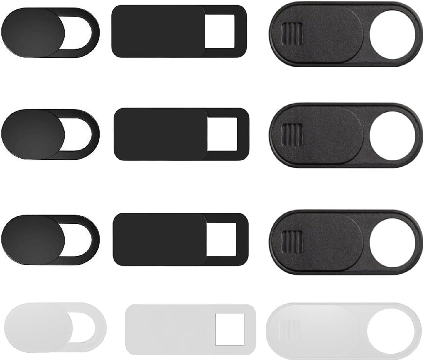 12 PCS Ultra-Thin Webcam Cover Slide for Laptop iPhone iPad MacBook Pro Computer iMac Cell Phone(Tesla Model 3/Y Interior Cabin Camera) PC Accessories Camera Blocker Slider, Great for Privacy