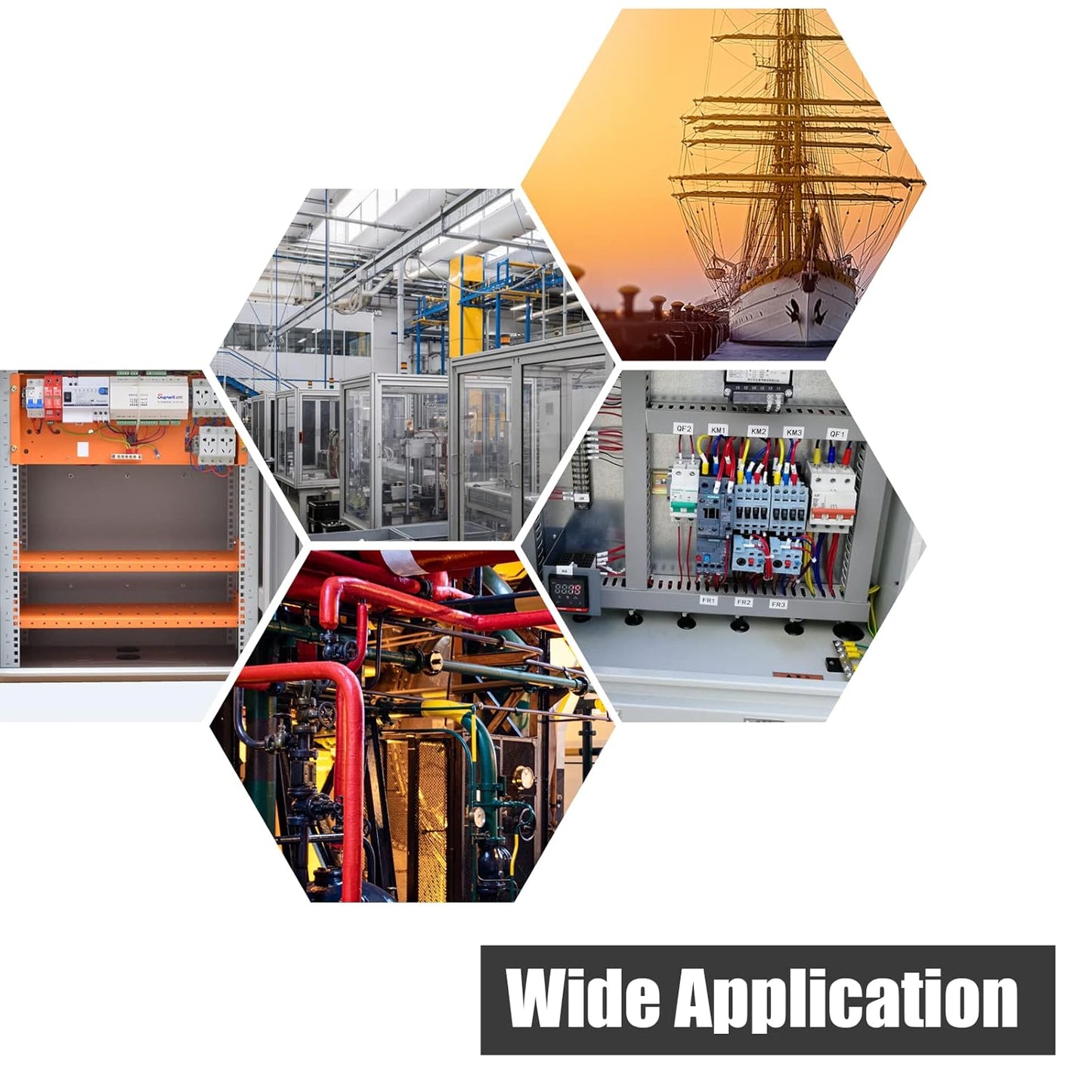 12 Pcs Rubber Grommets, 0.98" Inside Diameter 1" Drill Hole Rubber Wire Grommets O Ring Grommets for Wire, Firewall, Cables, Plugs, Automotive