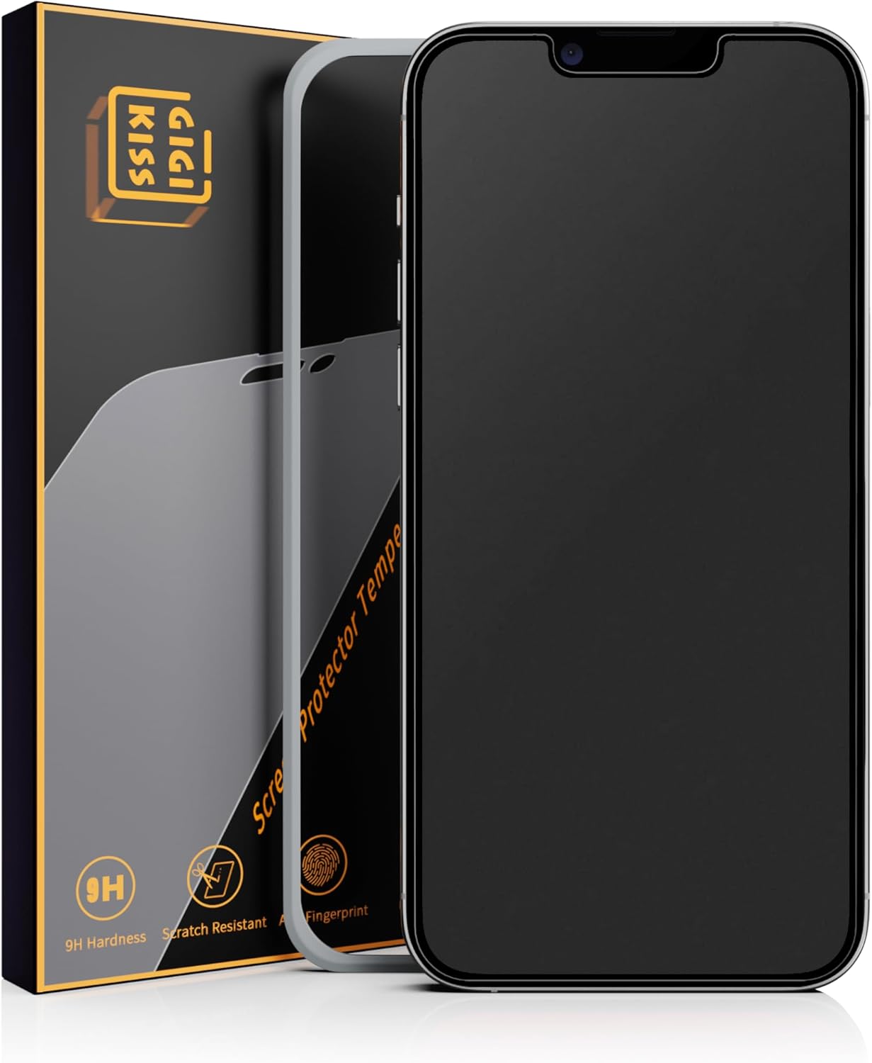 2 Pack Matte Screen Protector for iPhone 12 Pro Max 6.7 inch, Anti Fingerprint Anti-Glare Screen Protector Tempered Glass Easy Installation