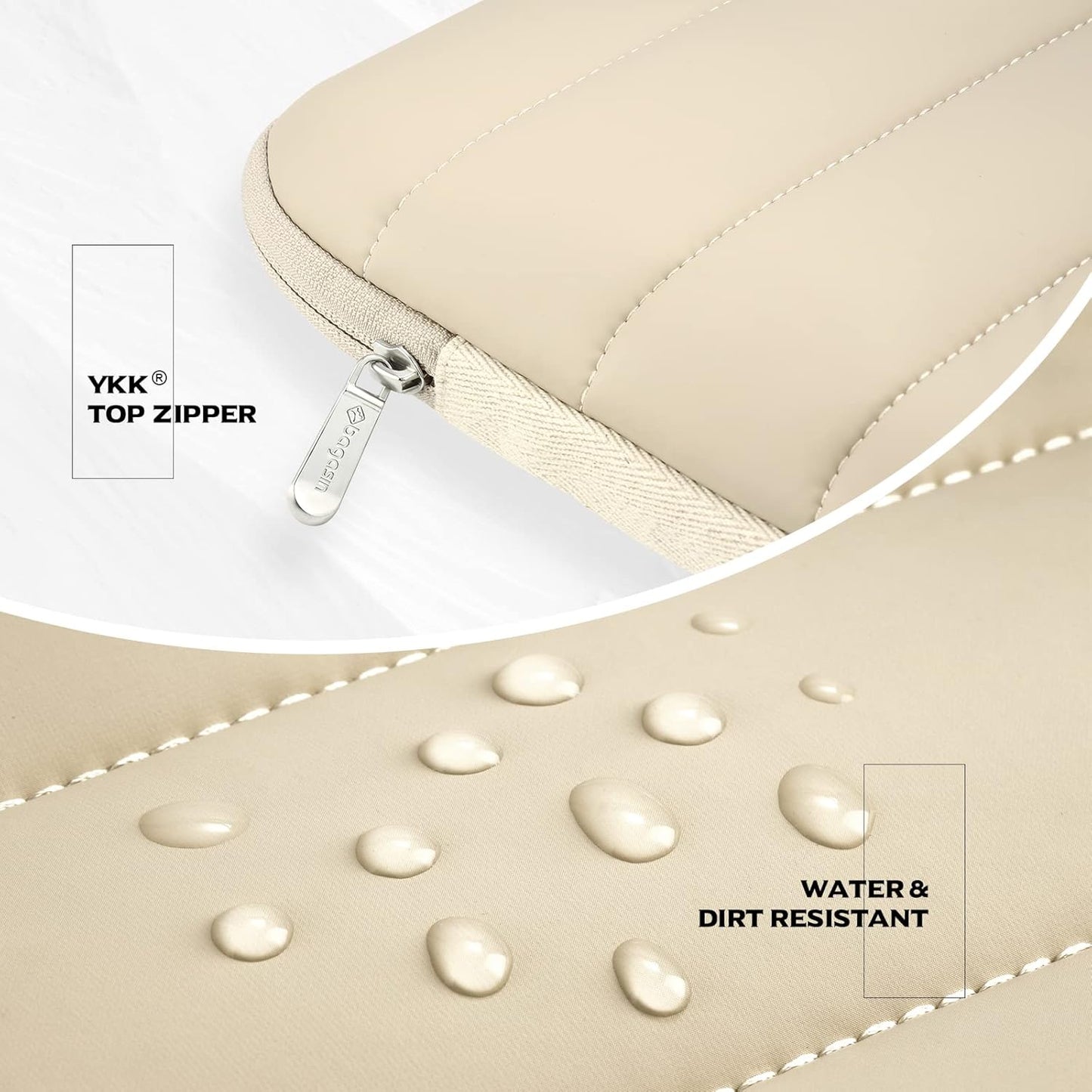14 Inch TSA Laptop Bag Protective Sleeve Waterproof with 4-Layer Protection, for MacBook, HP, Dell, Lenovo, Asus Notebook