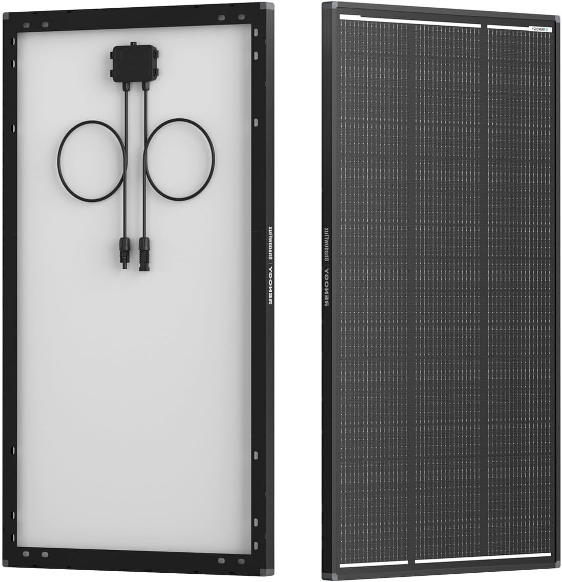 120W Solar Panel ShadowFlux Anti-Shading N-Type 16BB 12 Volt, 25% High-Efficiency, PV Module Power Charger for RV Marine Rooftop Farm Battery and Other Off-Grid Applications