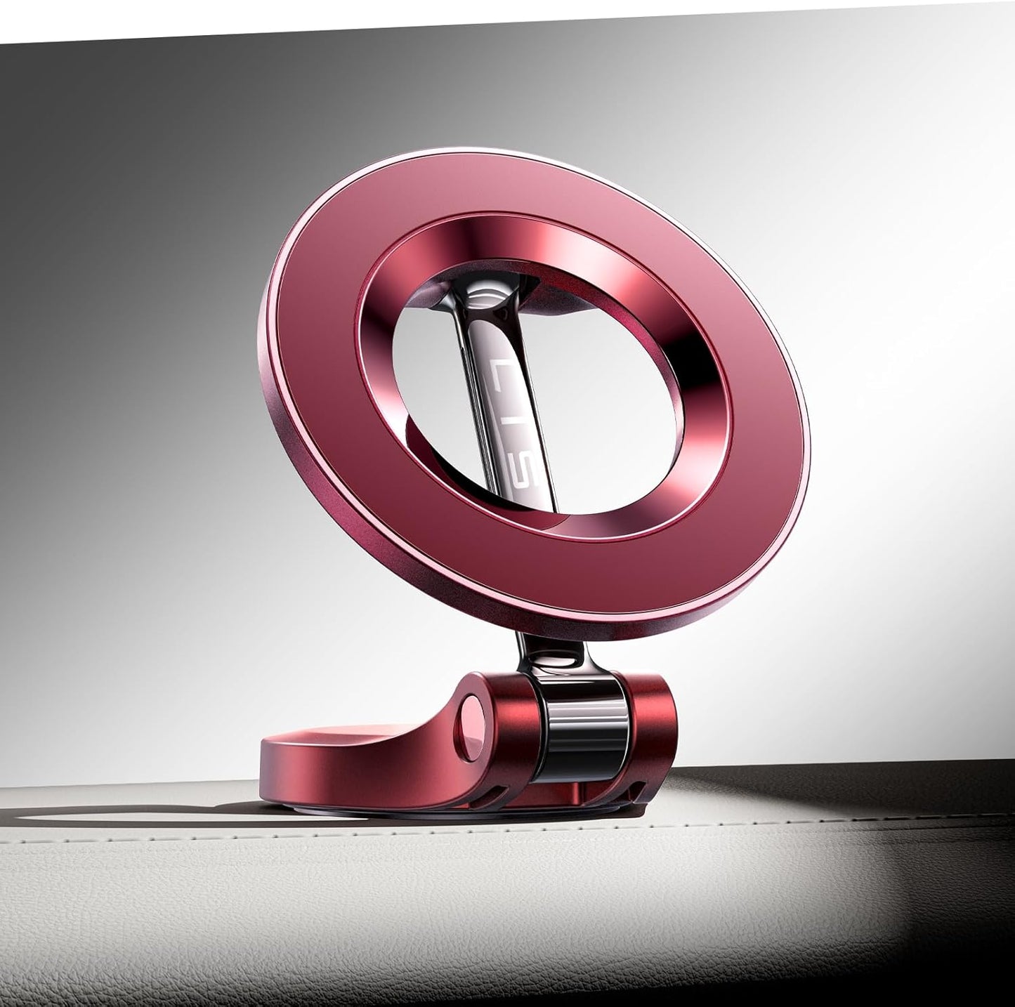 LISEN for Magsafe Car Mount, Ultra Magnetic Dashboard Phone Holder, Car Accessories for iPhone 16 Pro Max,Gifts for Men Women Him Her, Fit for iPhone16 Pro/Pro Max 15 14 13 12, Velvet Rouge