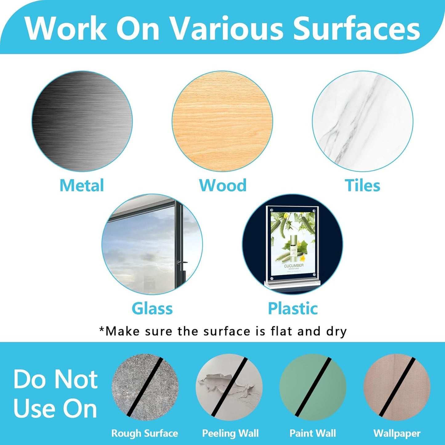 100PCS Adhesive Cable Clips, Wire Holder Organizer, Cord Management, Cable Staples, Christmas String Lights, White, Small