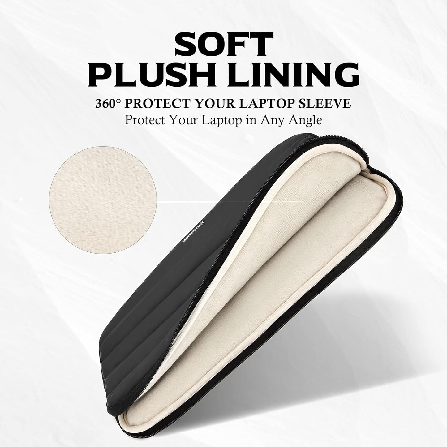 14 Inch TSA Laptop Bag Protective Sleeve Waterproof with 4-Layer Protection for MacBook, HP, Dell, Lenovo, Asus Notebook