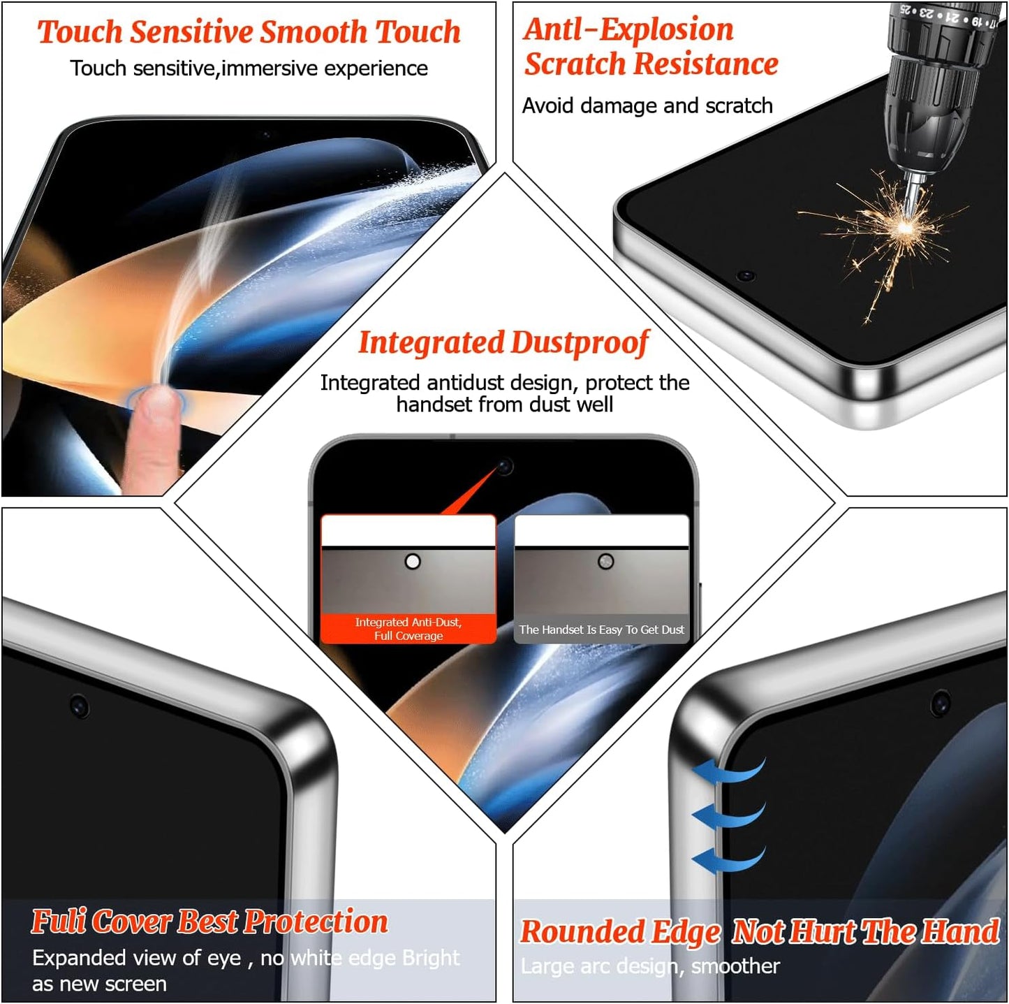 2 Pack Galaxy S22/S23 Matte Anti spy Privacy Screen Protector, 9H Tempered Glass,Anti-Glare Anti-Scratch, Smooth and Responsive Absolute, No Bubbles, High Definition Clear, With Installation Frame