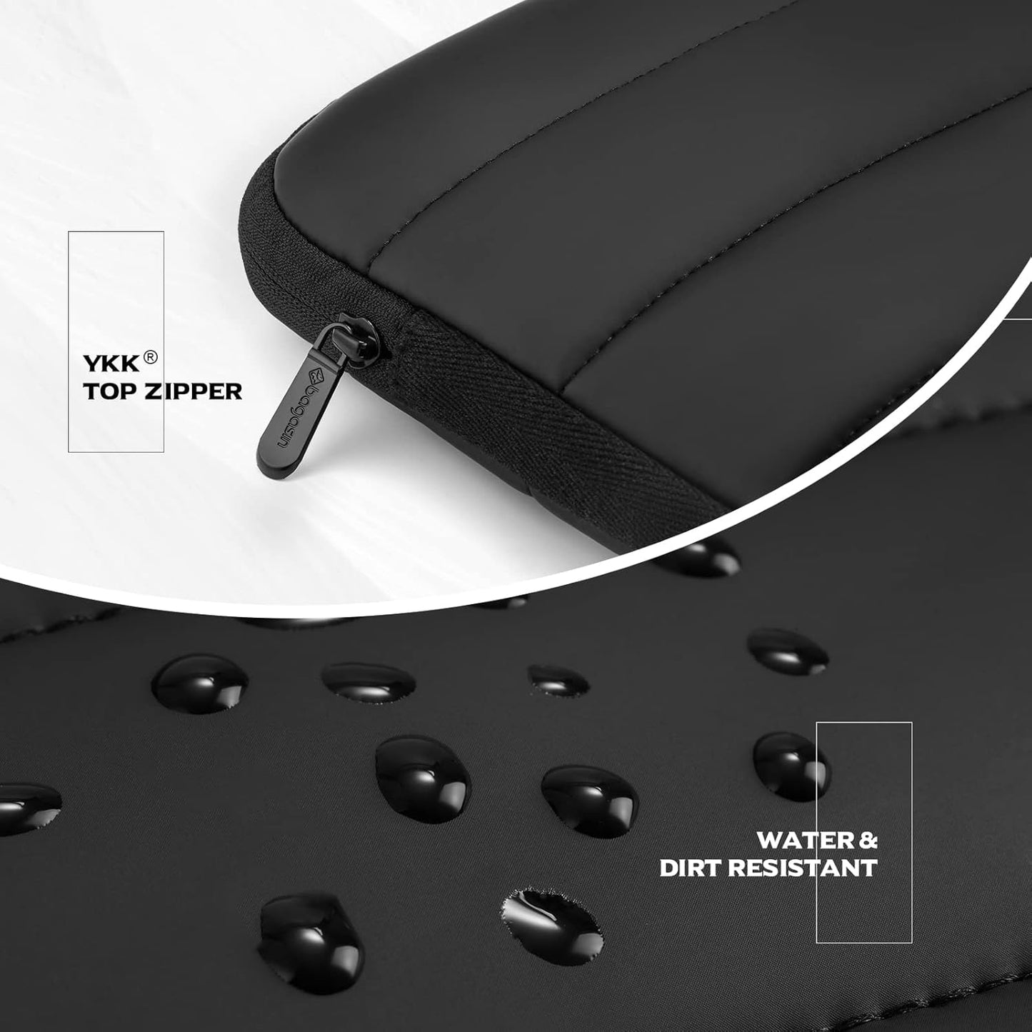 Laptop Sleeve Bag, 13 13.3 Inch Laptop Sleeve Protective Sleeve for MacBook Air Pro M2/M1, MacBook Pro 14, iPad Pro 12.9, HP, Dell, Lenovo, Asus Notebook