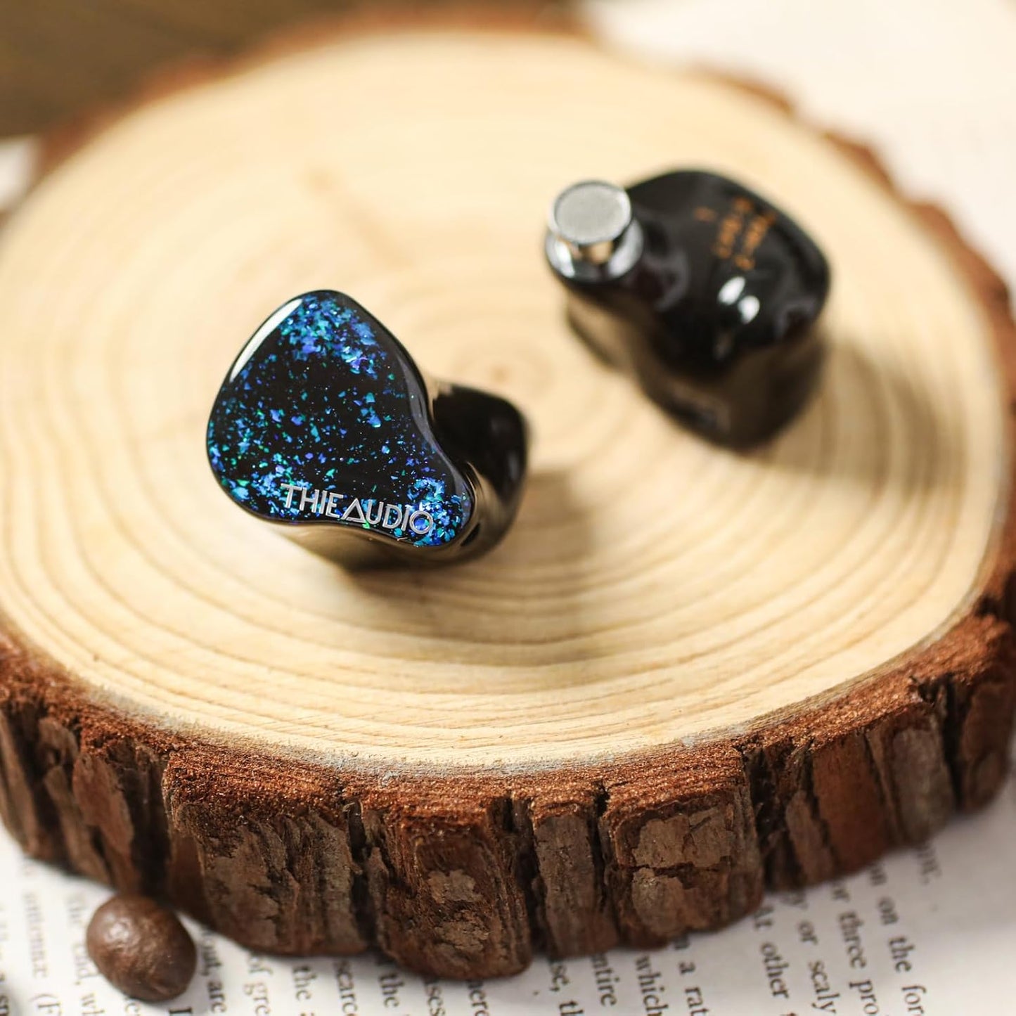 Linsoul THIEAUDIO Hype 4 2DD+4BA in Ear Monitor, HiFi IEM Earphones with Tonal Balance, Latest Sonion Driver, Detachable Silver-Plated OCC Cable for Audiophile Musician Professionals (Black)