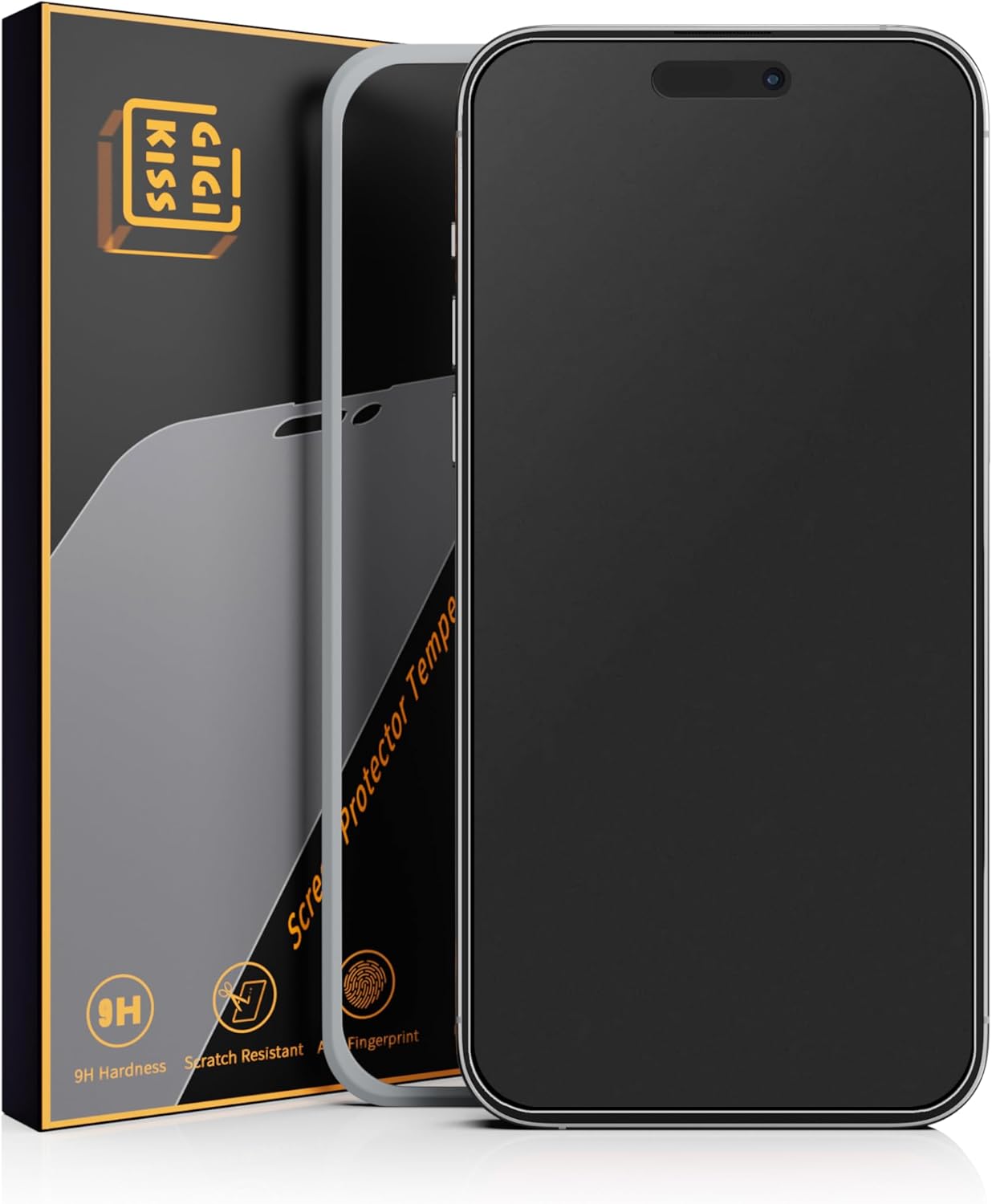 2 Pack Matte Screen Protector for iPhone 15 Plus/iPhone 16 Plus 6.7 Inch, Anti Fingerprint Anti Glare Screen Protector Tempered Glass Easy Installation