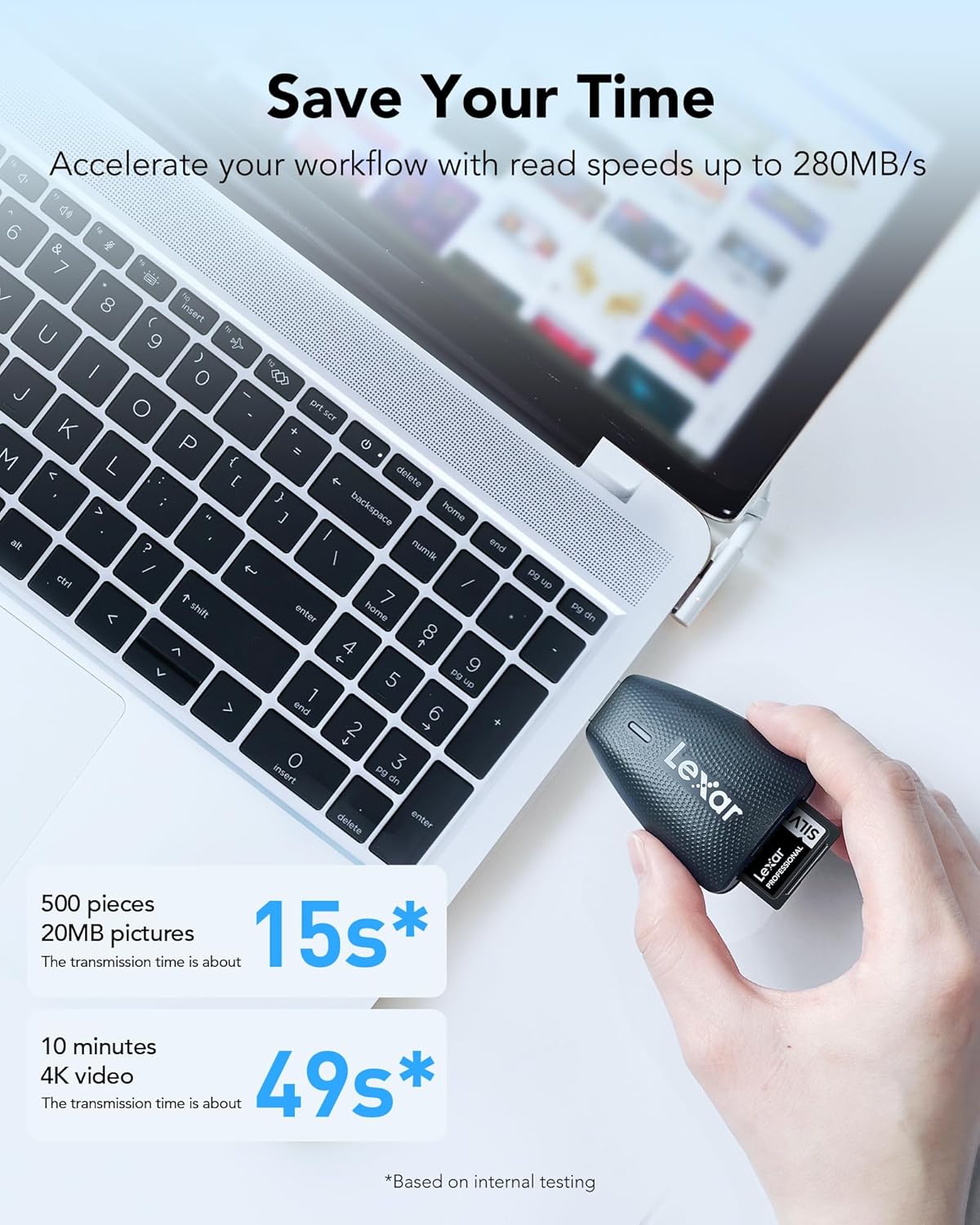 Lexar 128GB (2-PK) Professional SILVER PRO SD Card, UHS-II, C10, U3, V60, Full HD, 4K, Up To 280MB/s Read SDXC Memory Card, for Professional Photographer, Videographer, Enthusiast (LSDSIPR128G-B2NNU)