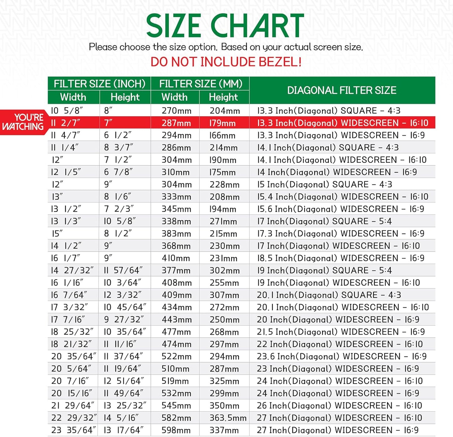 13.3 Inch Laptop Privacy Screen Shield for 16:10 Wide Display - Anti Glare Computer Privacy Screen Cover | Blue Light Blocking Screen Protector | Scratch Resistant UV Filter | Attachment Type