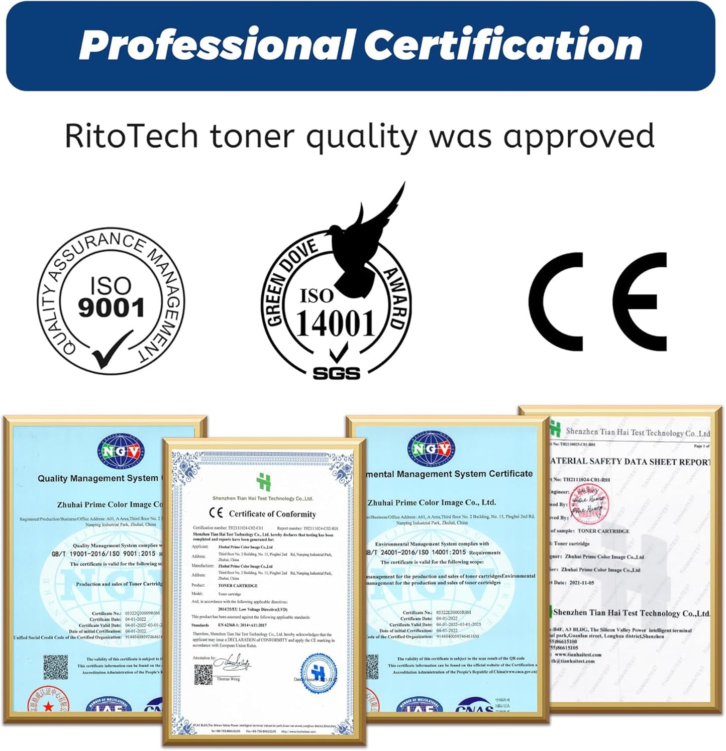 054 MF642cdw Toner Cartridge,Replacement for Canon 054H CRG-054 for Color imageCLASS MF644Cdw MF642Cdw LBP622Cdw MF641Cw Printer,No Fading,No Streak,Black Cyan Yellow Magenta 4 Pack